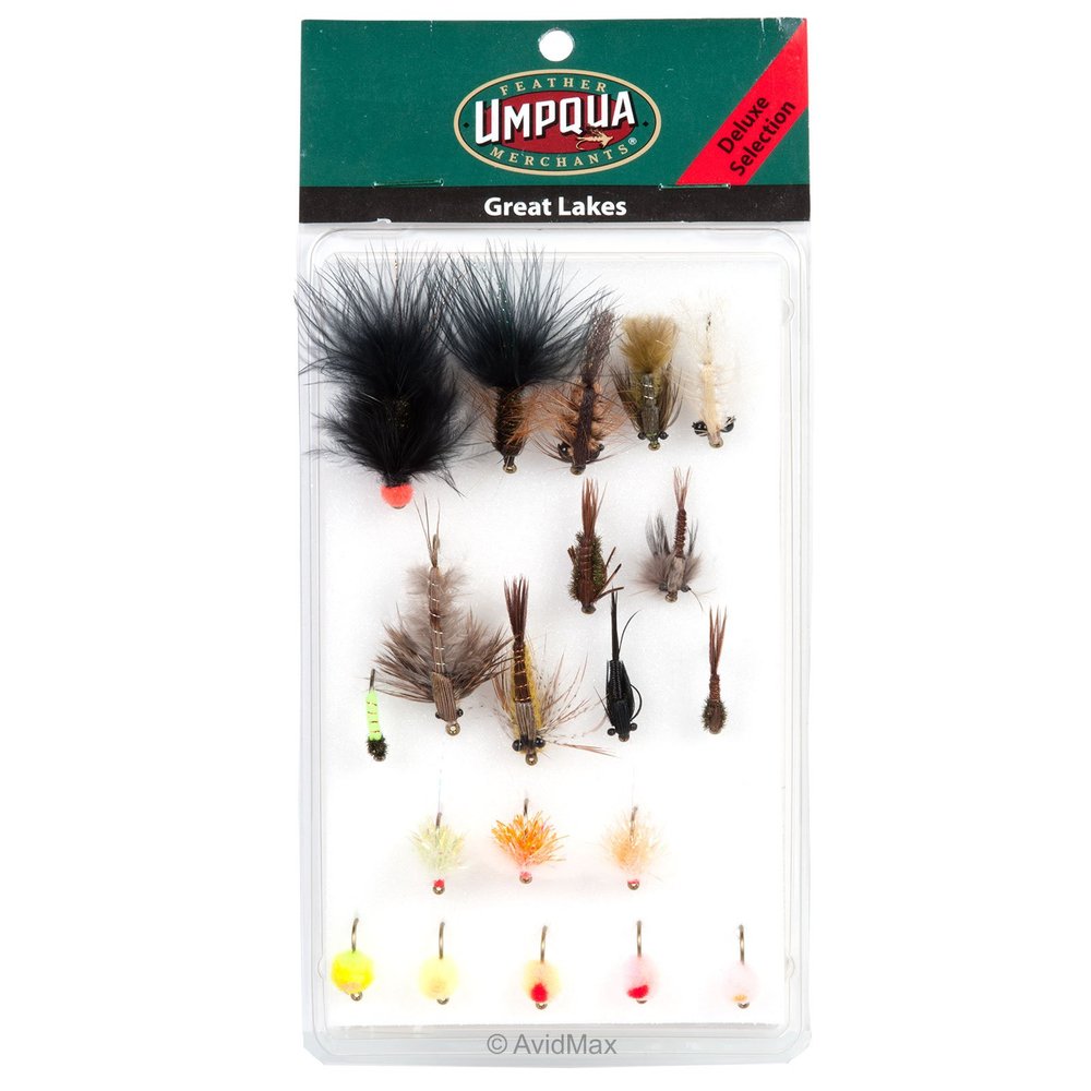 Umpqua Fly Fishing Great Lakes Deluxe Fly Selection