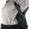 BLACKHAWK Black Vertical Shoulder Holster, Size 13, Left Hand, (14 &16" T/C Cont/Encore & 10" XP-100 ) view 1