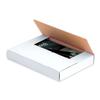 12 1/8 x 9 1/8 x 1" White Easy-Fold Mailers view 1