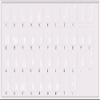 Portuguese Brazilian Keyboard Stickers with White Lettering ON Transparent Background view 2