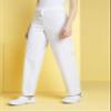 Cherokee Men's Originals Unisex Drawstring Cargo Scrub Pant, White, Large view 3