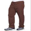 Cherokee Men's Originals Unisex Drawstring Cargo Scrub Pant, Chocolate, X-Large view 2