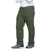 Cherokee Men's Originals Unisex Drawstring Cargo Scrub Pant, Olive, Medium view 2