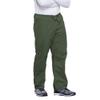 Cherokee Men's Originals Unisex Drawstring Cargo Scrub Pant, Olive, Medium view 4