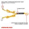 Airhead Tow Harness for 1 Rider Towable Tubes, Water Skis, Wakesurf Boards, Kneeboards and Wakeboards, 12-Feet view 3