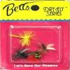 Betts 1010-12 Dry Fly Series, Size 12, Assorted Finishes,Yellow view 1
