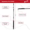 B&M GLJ12 Little Jewel Telescopic Rod, 12-Feet, 4 Pc (Telescopic) view 2