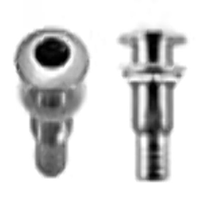 attwood Stainless Steel Thru-Hulls (Hosesize I.D.: 3/4 Flangedia: 1-7/8 Threado.D.: 2 Threadlength: 2 Totallength: 3-3/4 Max Hullthickness: 1-5/8) Corporation