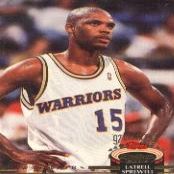 1992-93 Stadium Club #320 Latrell Sprewell Rookie