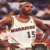 1992-93 Stadium Club #320 Latrell Sprewell Rookie