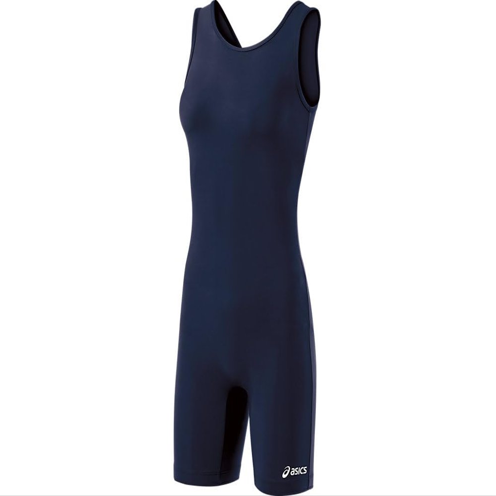 ASICS WOMEN'S SOLID MODIFIED SINGLET, Navy, X-LARGE