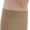 Ames Walker AW 129 Men's Microfiber/Cotton Knee High Dress Socks 15-20 mmHg Khaki XL view 4
