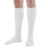 Ames Walker AW Men's Casual Knee High Socks 15-20 mmHg White M view 1
