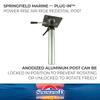 Springfield 1300901 Plug-In Power-Rise Air-Ride Pedestal - 14-1/4" - 21" Adjustment view 2