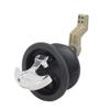 Perko 1092DP1BLK Non-Locking Surface-Mount Latch - 3/4" to 2-3/8" Cam view 1