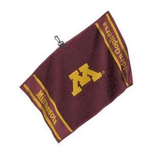 NCAA Minnesota Woven Jacquard Golf Towel