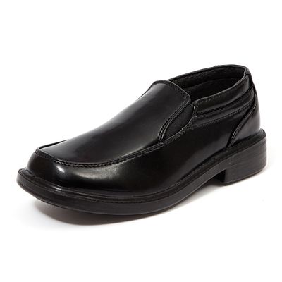 Deer Stags Brian Slip-On Dress Loafer, Black, 9 Little Kid Wide