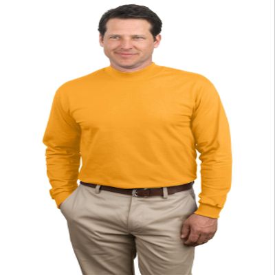 Port & Company Men's Mock Turtleneck - XXXX-Large - Gold