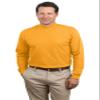 Port & Company Men's Mock Turtleneck - XXXX-Large - Gold view 1