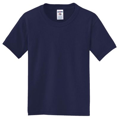 Jerzees Heavyweight Blend Youth Tee (J. Navy) (L)