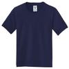 Jerzees Heavyweight Blend Youth Tee (J. Navy) (L) view 1