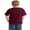 Jerzees Heavyweight Blend Youth Tee (J. Navy) (L) view 4