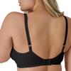 Bali womens Passion for Comfort Underwire Df3385 minimizer bras, Black, 36DD US view 2