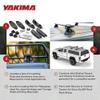Yakima Versatile Landing Pad Fixed Point Tower Installation Crossbar for Naked Rooftops Compatible with Skyline Towers or Control Towers, Set of 2 view 4