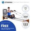 Stamina Products AeroPilates Board Reformer with Oak Wood Base Studio Grade for Home Use with Cardio Rebounder, Adjustable Foot Bar, 4 Resistance Springs, and Workout DVD, Pro XP 557 view 2