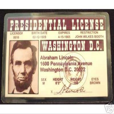 Abraham Lincoln - Collector Card