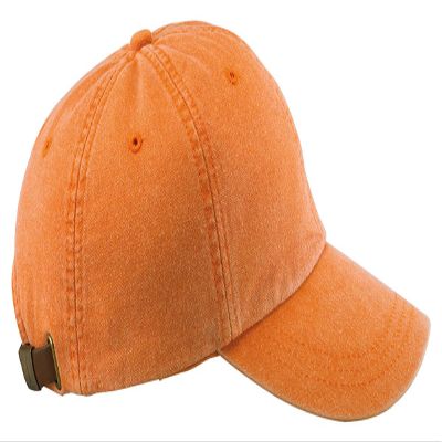 Adams - 6-Panel Low-Profile Washed Pigment-Dyed Cap, Terracotta