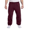 Jerzees 9.5 oz. Super Sweats 50/50 Sweatpants, Maroon, M view 1