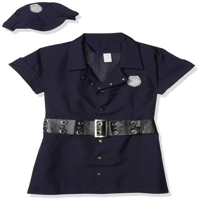 RG Costumes In The Line Of Duty, Navy Blue, Large(8-10)