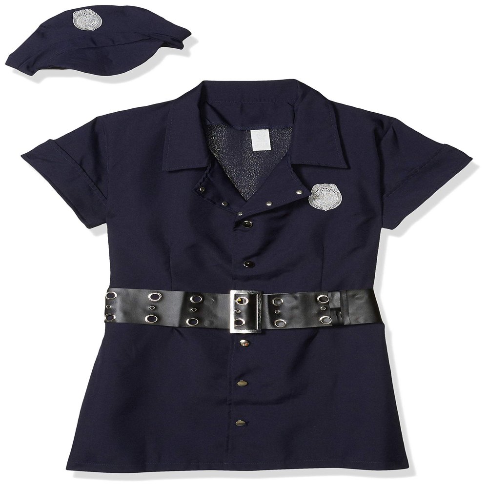 RG Costumes In The Line Of Duty, Navy Blue, Large(8-10)