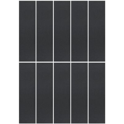 BLACK DIAMOND Skateboard GRIPTAPE 10 Sheets Black 9"
