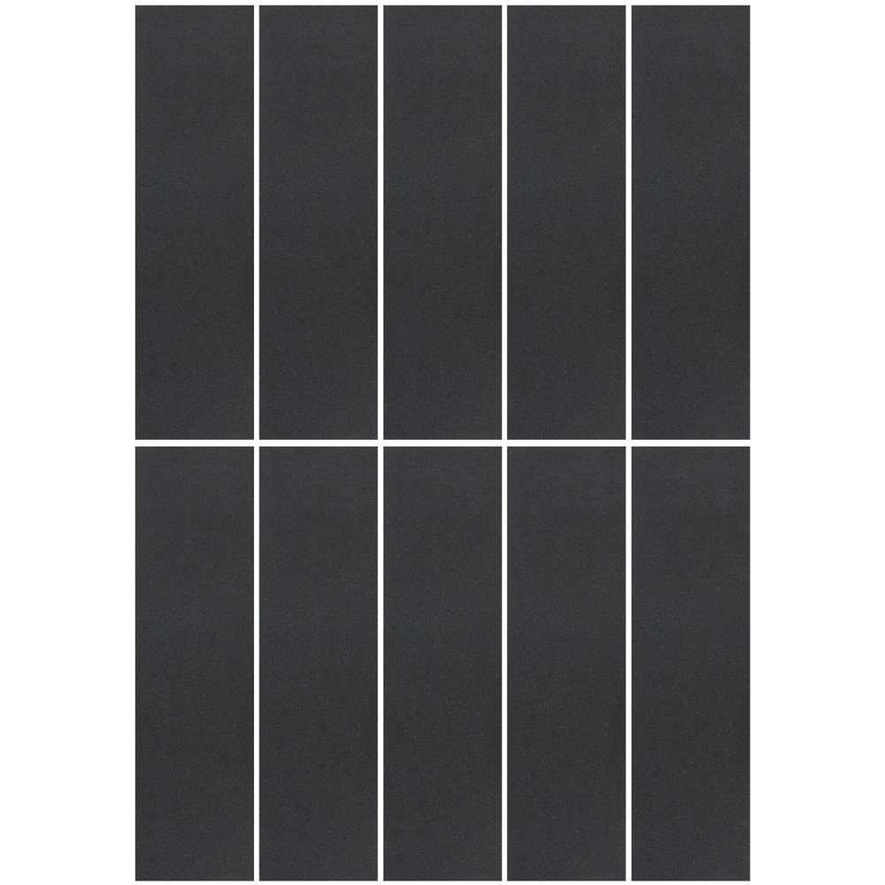 BLACK DIAMOND Skateboard GRIPTAPE 10 Sheets Black 9"