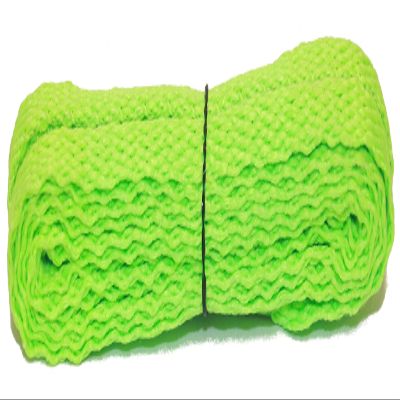 FootGalaxy Metal-Tip Flat Laces 1 Pair, 40, Neon-Green