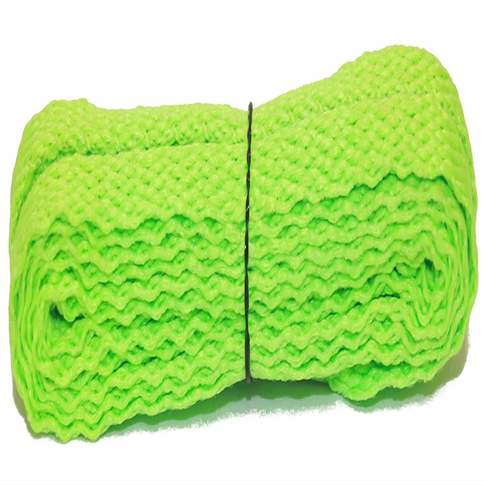 FootGalaxy Metal-Tip Flat Laces 1 Pair, 40, Neon-Green
