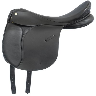 Kincade Dressage Saddle, Black, 16.5" Medium