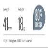 Harrows Men's Assassin Tungsten Darts, Silver, 30g view 4