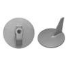 Martyr CM46399Z, Cut down Skeg Mercury/Mercruiser Anode, Zinc Alloy view 1