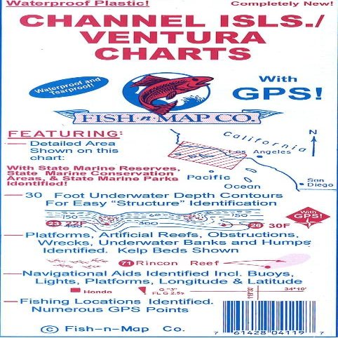 Fish-N-Map Channel Island/Ventura