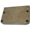 Martyr CM980756Z, Bombardier Johnson/Envinrude Plate Anode, Zinc Alloy view 1