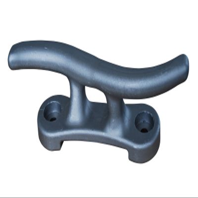 Dock Edge + Dock Cleat, S, 13" - Cast Matte Aluminum