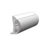 TACO Metals 1 1/2" Black 20' Rigid Rubrail view 1