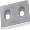 Martyr CMZHC2AZ, Zinc Alloy Pleasurecraft ZHC-2 Medium Streamlined Bolt-on hull anode view 1