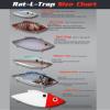 Bill Lewis Rat-L-Trap Mini-Trap 1/4 OZ Lipless Crankbait Fishing Wobble Sinking Lure, DIAMOND DUST view 2