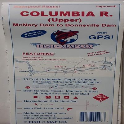 Fish-N-Map Columbia RVR MCNARY to BONNVL