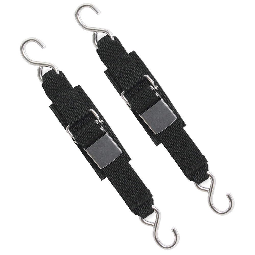 BoatBuckle Indiana Marine Kwik-Lok S.S. Transom Tie Down 2''X4'