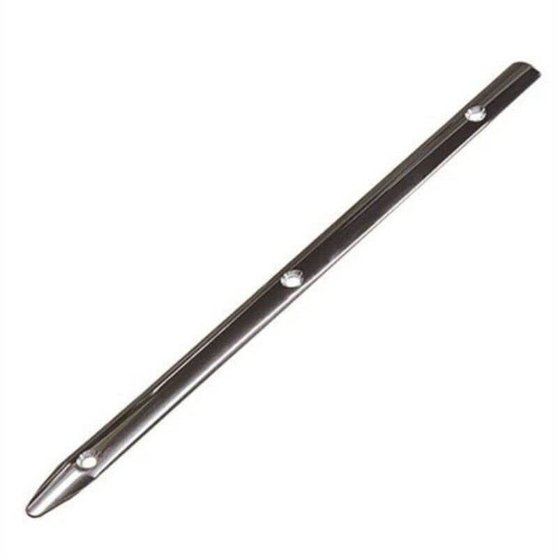 12 X 1 RAIL END FOR STAINLESS STEEL RUB RAIL